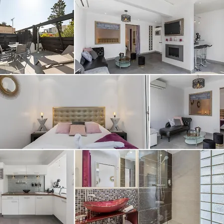 Delizzia - Terrasse - Parking - Port Nature - Village Naturiste *